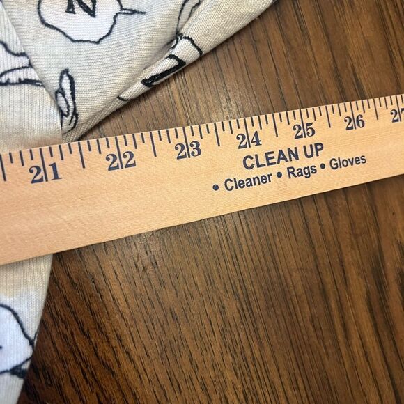 American Eagle x Peanuts Snoopy sleep lounge plush soft pj top Cropped Size L. - Picture 5 of 5